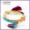 Custom Promotional Gift Leisure Fashionable Tassel Bracelet Stone Charm Bracelet