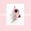 2017 the latest European and American flower pearl brooch