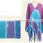 Newest jacquard knitting pattern yarn-dyed jacquard weave scarf