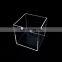Cubic shape high clear acrylic pen holder box