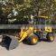 China 1.2T mini compact wheel loader ZL12F