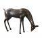 Ho display Artificial Deer Christmas Decoration Life Size Fiberglass Reindeer Statue