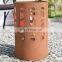 Customized Round Fire Pit Corten Steel Basket/Barrel