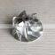 TD04H 15G 49189-40300 43.38/55.69mm 6+6 blades Turbo Billet/aluminun 2618/milling compressor wheel for 49189-00501 1401-404-415