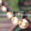 IP44 waterproof 25FT 50FT 100FT outdoor weeding party G40 Globe LED String Lights