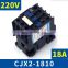 CJX2-1210 220V 380V AC contactor 0910 1810 single phase 2510 three phase 3210 9A 12A 18A 25A 32A