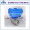 CWX-15Q / N series electric MINI ball valve for water control system SS304 & brass motor operated ball valves