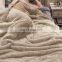 2019 New Style High Quality Thick Warming Luxury Cozy Embossed King Size Faux Fur Weighted Blanket For Winter