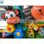 Customized Monkey Jungle Inflatable Bouncer House Castle Combo For Party