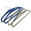 Wholesale Non Slip Colored Velvet Plastic Clothes Hanger Flocked Coat Hangers Manufacturer