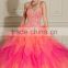 Beautiful and Elegant Hot Sale Quinceanera Dress with Beading and Tiered High Quality SWeetheart Ball Gown Quinceanera Dress