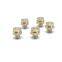 PT1/4 round head grease fitting Brass button type grease cup