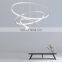 Living Room Home Decor Lamp Chandelier Hang Ring Chandelier Lamp Office Pendant Light