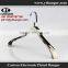 IMY-375 Gun Black Plating Plastic Hangers for Drying Clothes