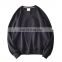Hot Sale Logo Printing 3d embroidery plus size black cotton pullover hoodies for men