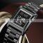 Luxury Skmei 1812 Water Resistant Digital Square Stainless Steel Watches Men Wrist Watch