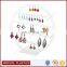 Modern Round Clear Acrylic 5 Tier 66 Holes Earring Holder Display Stand Jewelry Organizer Rack