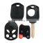 3+1 4 Button Car Remote Key Case Shell Cover Fob для Ford