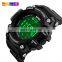 SKMEI 1227 big dial watches for men smart sport week casual high quality  Custom Men Watches