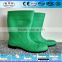 hot sale anti-alkali PVC steel toe mining safety boots