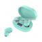 2020 macaron bt 5.0 earphones wireless earbuds headphone P15 TWS