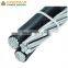 0.6/1kv Aluminum Cable XLPE  PE PVC Insulated Electric Suppliers Conch Triplex Abc Cable Xlpe Insulated