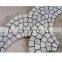 G682 Sandstone Road Parking Paving Stones Blocks Basalt Fan Shape Outdoor Tiles Material Price Philippines