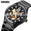 SKMEI 9258 japan movt water resistant stainless steel back automatic mens watch men luxury mechanical watches