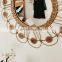 New Arrival Boho wall decor Wicker Framed round wall mirror Decor WHolesale made in Vietnam