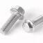 Metric Stainless Steel Hex Cap Serrated Flanged Screw/ Bolt With Nuts