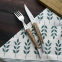 Hotel Restaurant Dessert 304 Stainless Steel With Wood Handle Kitchen Cutlery