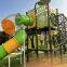 Custom Rotary-plastic mold playground spiral slide rotational molding tool