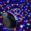 IPX7 waterproof outdoor speaker swim pool levitating rotating UFO shape speakers wireless blue tooth floating speaker