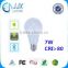 E27 AL+PC dimmable 7W LED bluetooth bulb