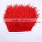 wholesale cheap ostrich feathers dyed down feather red