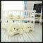 cute white plush dog toys hot sale
