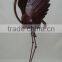 Best selling metal crane animal home furnishings decoration