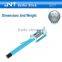 products high quality selfie stick with wire and mirror