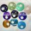 JF6879 Natural gemstone semi precious stone donut pendants                        
                                                Quality Choice