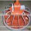 Chicken feeding pan for poultry farm house