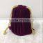 Velvet Santa Bag 26cm x 30cm