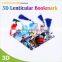 75LPI Flip Effected 3D Lenticular Bookmark