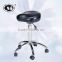 DY-9171 salon furniture stool with hard wheels