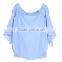 club girl off-shoulder blouse plain offshoulder tops