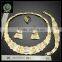 New Arrival 4pcs/set 18K gold plated Jewelry set for woman bag and dress,jewelry set AHK1091                        
                                                                                Supplier's Choice