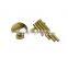 Customized CNC Machining Knulred Brass Standoff Screw