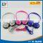 Unfoldable portable headphone headset for promotional gifts
