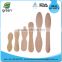 manufacture made in china wooden ice cream bevelled Birch Wooden Ice Cream Sticks/Scoops/Spoons Large Bowtie Ice Cream Spoons