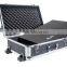 Large DJ Utility Brief Case ATA Road Case with Pull Handle /Wheels /Foam
