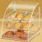 clear acrylic bread box/acrylic box candy/acrylic candy dispenser box